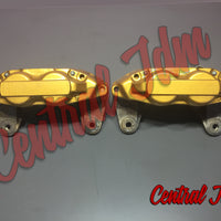 JDM Subaru Impreza WRX STi 4 Pot Front Brake Calipers OEM Genuine Custom Painted | Calipers | 4 pot, Brakes, Calipers, Impreza, Subaru, Subaru Impreza | 1035
