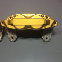 JDM Subaru Impreza WRX STi 4 Pot Front Brake Calipers OEM Genuine Custom Painted | Calipers | 4 pot, Brakes, Calipers, Impreza, Subaru, Subaru Impreza | 1035
