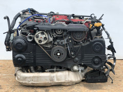 2004-2005 Subaru Impreza STI EJ207 Engine Version 8 VF37 Turbo 2.0L Motor JDM V8
