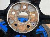 JDM Rays Gram Lights Marine Blue 57C6 Wheels 18x7.5 5x100 Lightweight Rims USED
