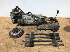 JDM Subaru Impreza WRX EJ205 Turbo 5 Speed AWD Transmission 4.444 Diff 1999-2005 TY754VBBAA