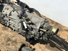 JDM Subaru Impreza WRX EJ205 Turbo 5 Speed AWD Transmission 4.444 Diff 1999-2005 TY754VBBAA