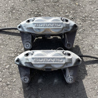 JDM 2002-2014 Subaru Impreza WRX Front Brake Calipers 4 Pot Piston Genuine OEM | 2002 2003 2004 2005 2006 2007 2008 2009 2010 2011 2012 2013 2014 WRX Brake calipers, 2005, Forester, Impreza, Subaru, WRX, wrx 2004, wrx 2005 | 2485