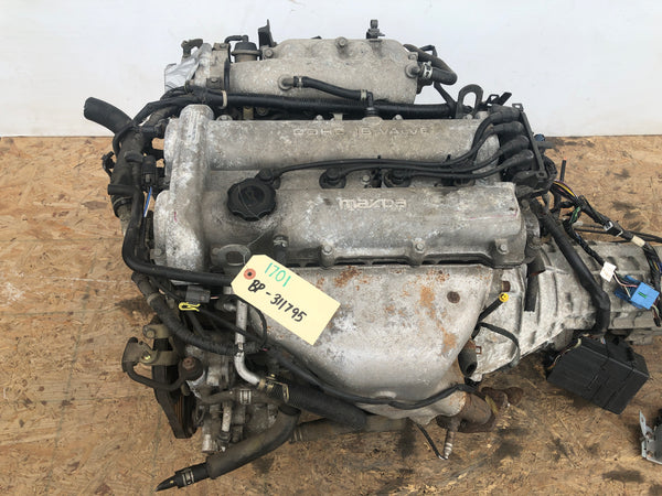 99 05 JDM Mazda Miata MX-5 BP Engine 6 Speed Transmission 1.8L DOHC Motor | Engine | 6 Speed, 6 SPEED ENGINE, 99-05, Engine, JDM 1.8L ENGINE, MAZDA MIATA ENGINE, Miata, tested, Transmission | 1701