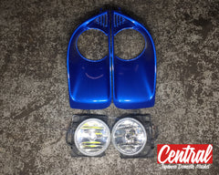 JDM Subaru Impreza Wrx STi V8 Fog Lights and Fog Light Covers 04-05 Version 8