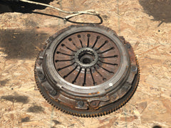 JDM Subaru WRX STi Prodrive 6 speed Non-DCCD AWD Transmission Gearbox TY856WB1CA CRACKED HOUSING
