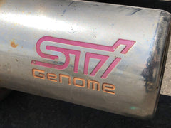 JDM Subaru Legacy Exhaust Muffler 2005 2006 2007 2008 2009 Racing / Performance STI Genome