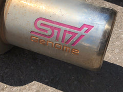 JDM Subaru Legacy Exhaust Muffler 2005 2006 2007 2008 2009 Racing / Performance STI Genome