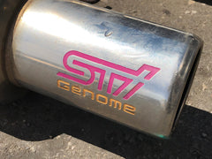 JDM Subaru Legacy Exhaust Muffler 2005 2006 2007 2008 2009 Racing / Performance STI Genome