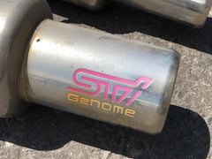 JDM Subaru Legacy Exhaust Muffler 2005 2006 2007 2008 2009 Racing / Performance STI Genome