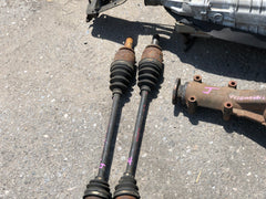 JDM Subaru Legacy Spec-B 2008-2009 6-Speed Manual Transmission TY856WBEAA with R180 Rear Torsen 3.9 Differential, Axles, Clutch