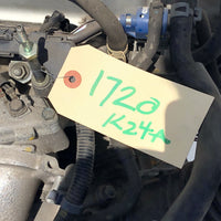 JDM 04-08 Honda K24A 2.4L DOHC i-VTEC RBB 200HP Engine K24A2 Acura TSX | Engine | 2004 2008 Acura Tsx 2.4L DOHC i-VTEC Automatic Transmission MRSA JDM K24A, acura tsx, Acura Tsx K24A Engine, K24a Tsx, K24a2, tested, TSX, tsx Engine | 1720