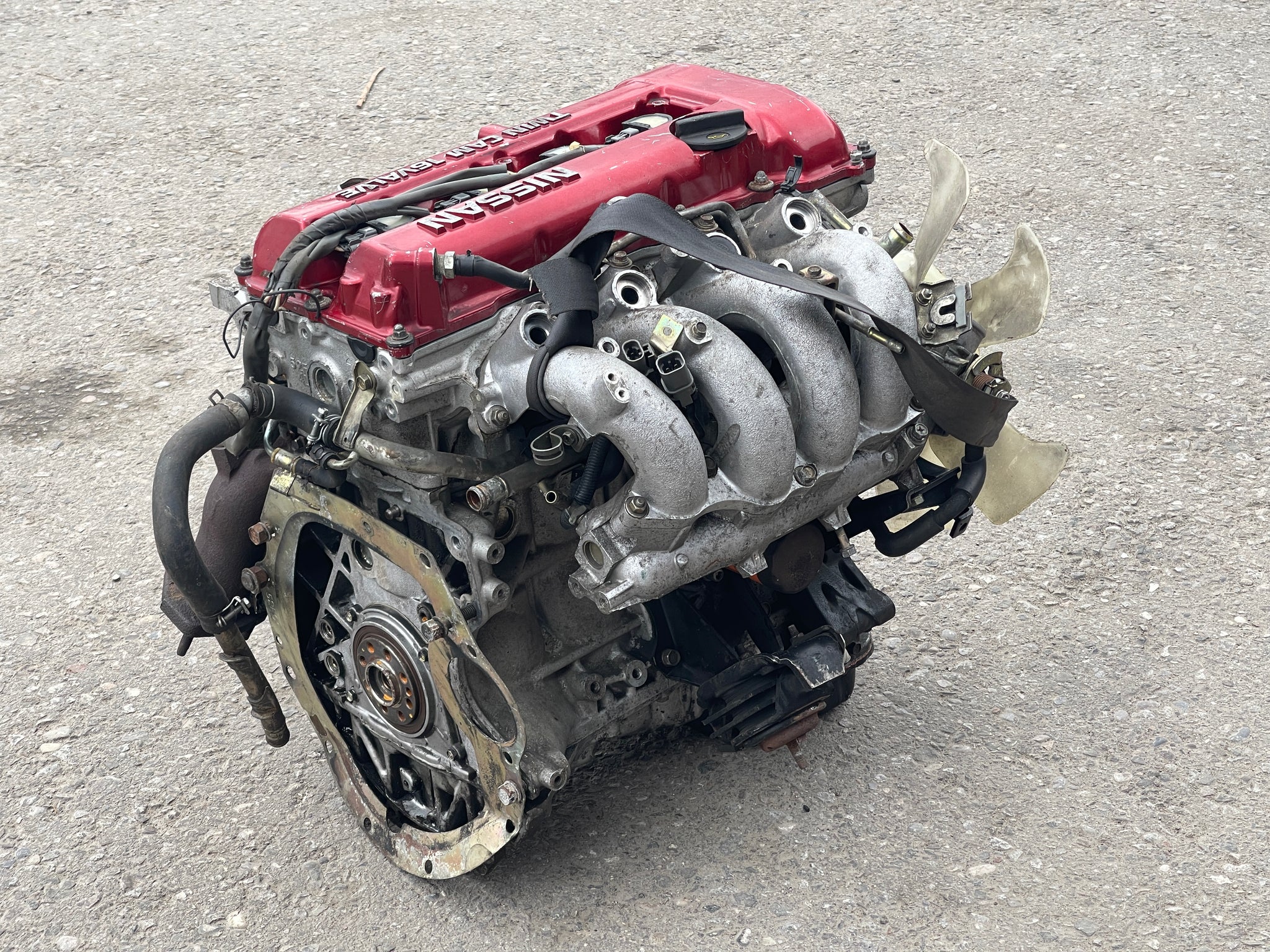 2249 | JDM NISSAN 180SX SR20DET S13 REDTOP 240SX ENGINE BLOWN SOLD