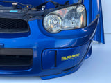 JDM Subaru Impreza WRX STi Bumper HID Headlights Grille 2004-2005