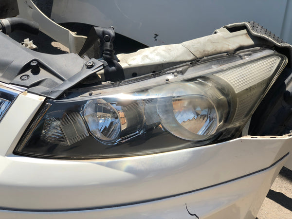 JDM Honda Accord CP3 Bumper Headlights Fog Lights Grille 2008-2012 + Rear Bumper With Lip