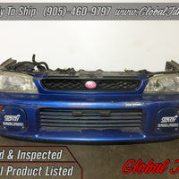 JDM SUBARU GC8 STI FRONT CUT HEADLIGHTS BUMPER FOG LIGHT COVERS VER 5 6 IMPREZA RS | Front Nose Cut | Front Nose Cut, GC8, Impreza, STI, Subaru, WRX, WRX STI | 1214