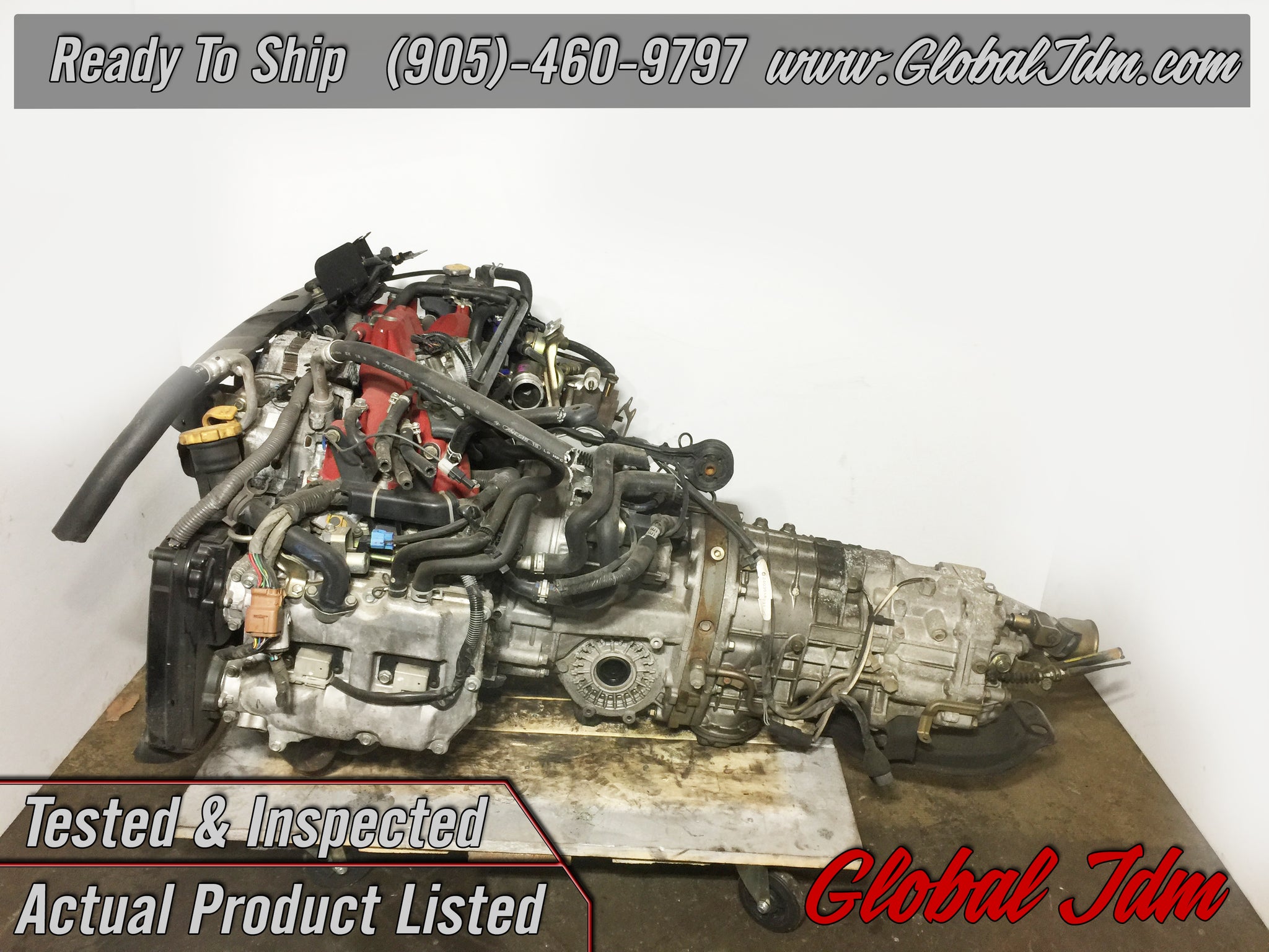1220 | JDM Subaru Forester EJ25 STi Engine 6 Speed Transmission