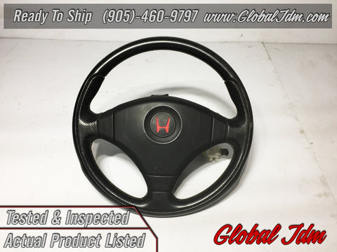 98-01 JDM Honda Acura Integra Type R OEM MOMO Steering Wheel Civic EG6 DC2 ITR