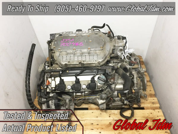 JDM 05-08 Honda Legend Acura RL KB1 3.5L VTEC V6 J35a Engine - 700466 | Engine | 2005-2008, 3.5l, Acura, Acura RL, Honda, Honda Legend, KB1, Legend, RL, V6, VTEC | 1268