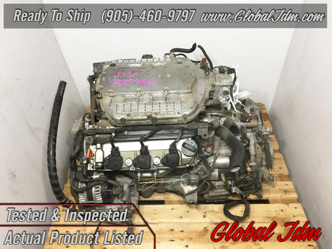 JDM 05-08 Honda Legend Acura RL KB1 3.5L VTEC V6 J35a Engine - 700466