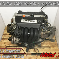 JDM 02-06 Honda CR-V K24A 2.4L DOHC i-VTEC Engine CRV | Engine | 2.4l, 2002-2006, CRV, DOHC, K24A, Subaru, VTEC | 1272