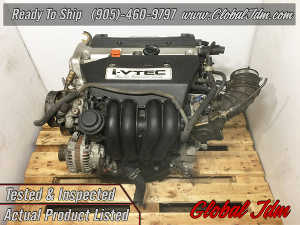 JDM 02-06 Honda CR-V K24A 2.4L DOHC i-VTEC Engine CRV | Engine | 2.4l, 2002-2006, CRV, DOHC, K24A, Subaru, VTEC | 1279