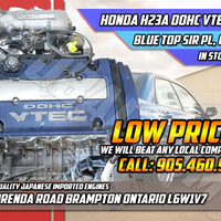 JDM Honda H23A DOHC VTEC SiR Accord 2.3L Engine Motor Transmission 1998-02 OBD-2 | Engine | 1998-2002, 2.3L, Accord, DOHC, H23A, Honda, SiR, VTEC | 1008