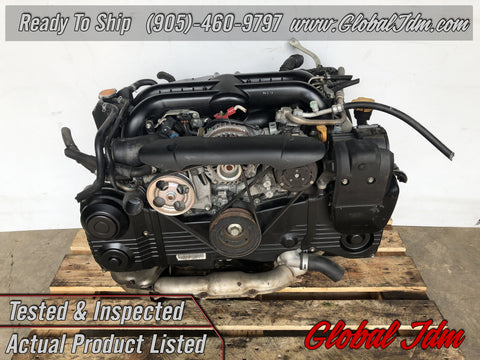 Jdm Subaru Impreza WRX EJ205 Turbo Engine 2008-2014 OEM Replacement For EJ255 - D592536 Engine