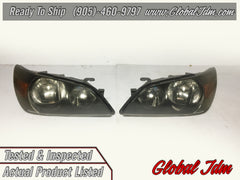 JDM TOYOTA ALTEZZA SXE10 (Lexus IS200 IS300) Black Housing Headlight GENUINE OEM