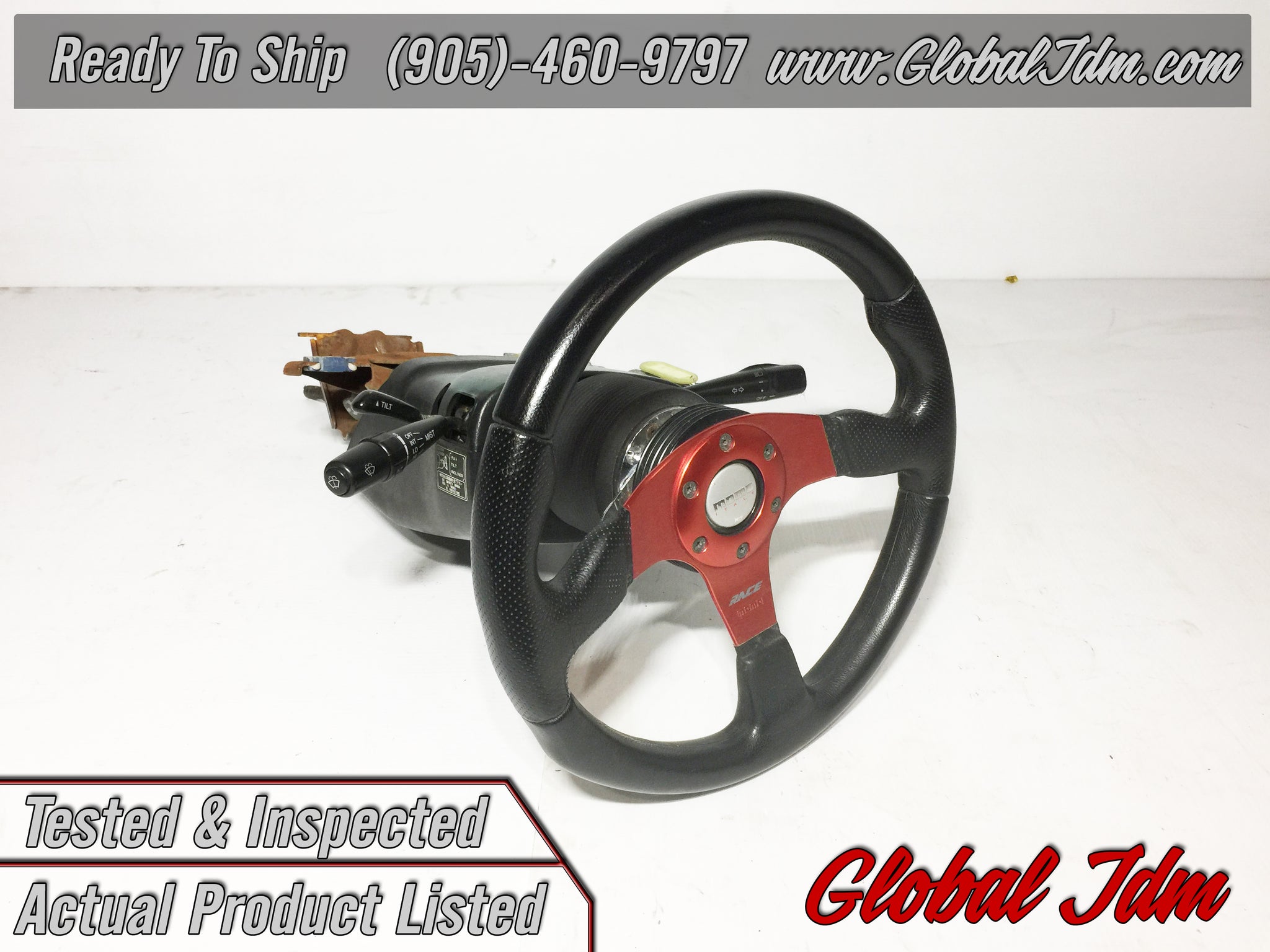 1232 | JDM Toyota MR2 MOMO Race TYP D35 Momo Steering Wheel with