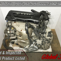 2004-2005 JDM TOYOTA RAV4 2.4L VVTI FWD ENGINE JDM 2AZ 2AZ-FE - 0945119 | Engine | 2006/2008, Camry Engine, engine, motor, RAV4 2.4L, Scion, Toyota | 1221