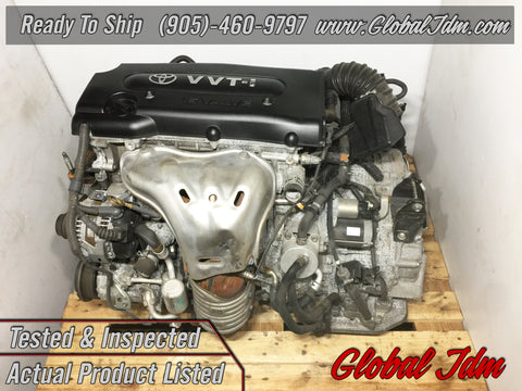 JDM Toyota 2AZ-FE 2.4L Camry Scion XB Rav4 2AZ Engine F129252 Engine