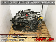 JDM 06 07 08 09 10 11 SUBARU EJ25 2.5L SOHC AVCS ENGINE IMPREZA FORESTER OUTBACK