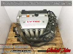JDM Honda Acura K24A Type S Engine 2.4L DOHC I-VTEC Motor RBB Head Accord TSX
