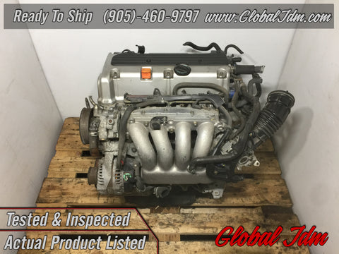 JDM Honda Acura K24A Type S Engine 2.4L DOHC I-VTEC Motor RBB Head Accord TSX