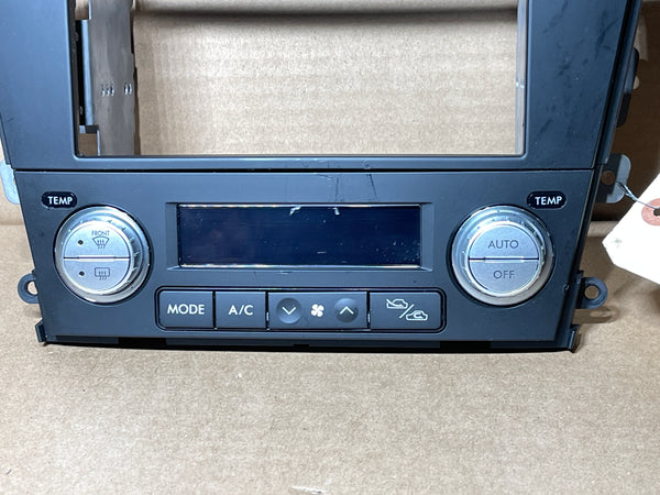 JDM Subaru Legacy Outback Climate Control Din Dual Double Bezel Hazard 2005-2009 | Dashboard | dashboard, double din, freeshipping, legacy double climate control | 2168