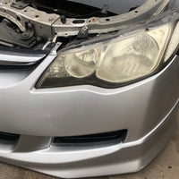 JDM HONDA CIVIC / ACURA CSX FRONT CONVERSION BUMPER HEADLIGHTS FENDER HOOD RADIATOR RAD SUPPORT 2006-2008 MODEL