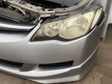 JDM HONDA CIVIC / ACURA CSX FRONT CONVERSION BUMPER HEADLIGHTS FENDER HOOD RADIATOR RAD SUPPORT 2006-2008 MODEL