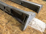 JDM SG5 03-05 Subaru Forester XT STi Front Clip with HID Headlights & Cross Sport Front Carbon Lip Sideskirt with Spats