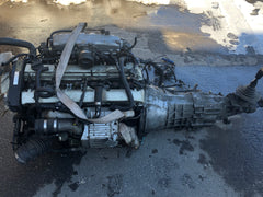 NISSAN SKYLINE R33 JDM ENGINE RB25 TURBO ENGINE AND TRANSMISSION MANUAL 5 SPEED ACTUAL ENGINE PICTURE LISTED