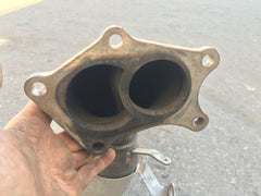 SUBARU TURBO DOWN PIPE HKS MUFFLER
