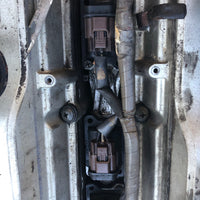 NISSAN SKYLINE R33 JDM ENGINE RB25 TURBO ENGINE AND TRANSMISSION MANUAL 5 SPEED ACTUAL ENGINE PICTURE LISTED