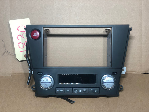 JDM Subaru Legacy Outback Climate Control Dual Double Din Bezel Hazard 2005-2009 | Dashboard | 72311AG, freeshipping, Legacy, STI, Subaru | 1830