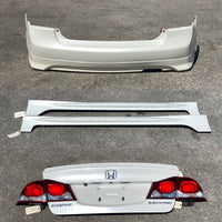 JDM 2009-2011 Honda/Acura CSX Rear End Conversion Rear Trunk + Bumper + TailLights + Sideskirts (NSH) | Trunk & Tail Lights | Acura CSX Rear Bumper, Acura CSX Trunk Lid, freeshipping | 2361