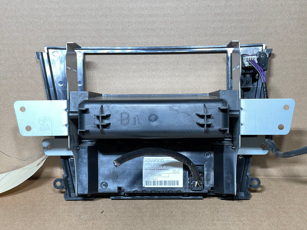 JDM Subaru Legacy Outback Climate Control Din Dual Double Bezel Hazard 2005-2009