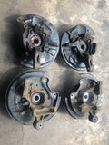 SUBARU IMPREZA WRX STI 06/07 FRONT AND REAR KNUCKLES ASSEMBLY WITH HUB 5X114.3 ORIGINAL PICTURES FROM ITEM | Knuckles | 06/07 STI knuckles, knuckles, STI | 2463