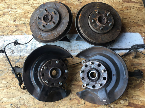 91 92 93 94 95 Toyota MR2 SW20 OEM Front & Rear Left & Right Spindle & Hub Package
