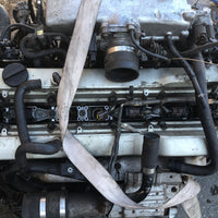NISSAN SKYLINE R33 JDM ENGINE RB25 TURBO ENGINE AND TRANSMISSION MANUAL 5 SPEED ACTUAL ENGINE PICTURE LISTED