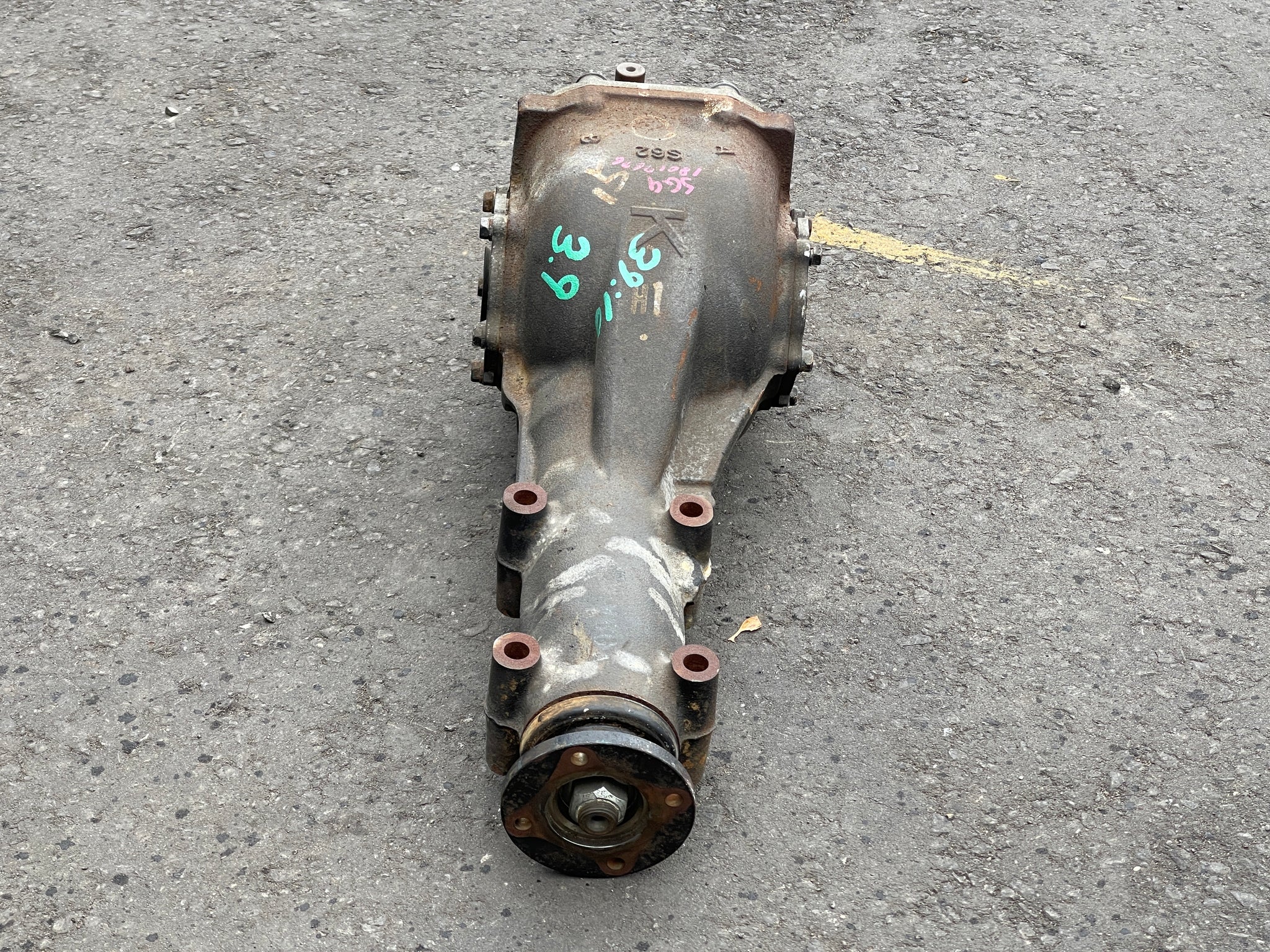 R180 Rear Diff 2498 | JDM Subaru Forester SG9 STi R180 Rear LSD Differential 3.9 Ratio ...
