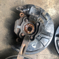SUBARU IMPREZA WRX STI 06/07 FRONT AND REAR KNUCKLES ASSEMBLY WITH HUB 5X114.3 ORIGINAL PICTURES FROM ITEM | Knuckles | 06/07 STI knuckles, knuckles, STI | 2463